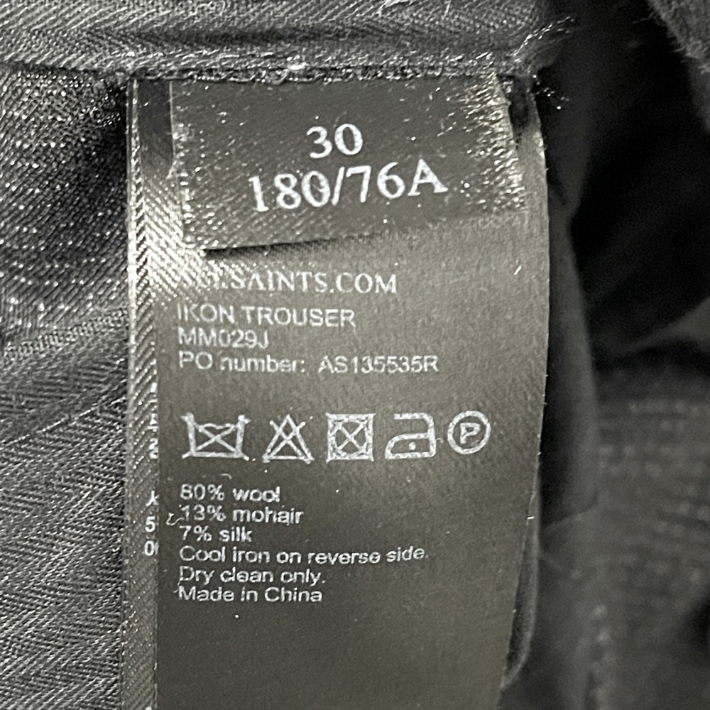 AllSaints Ikon Trouser - Picture 12 of 12